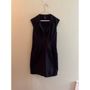 Anne Taylor Black Sleeveless Black Dress Size 4